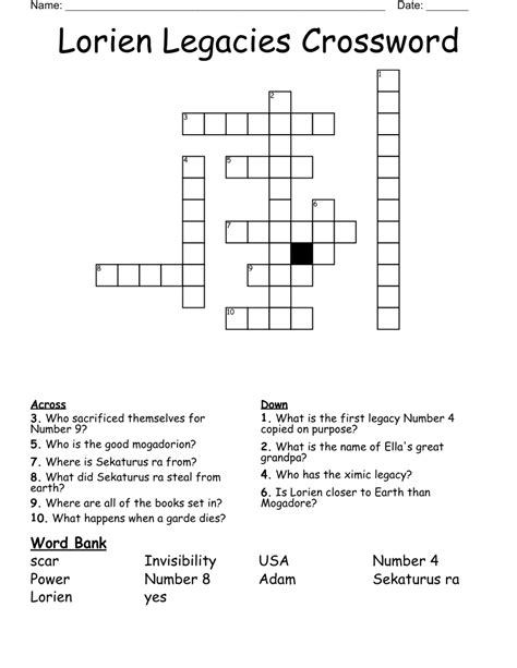 legacies crossword clue|LEGACY Crossword Clue & Synonyms.
